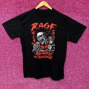 Rage Against The Machine Metal Band T-Shirt Large